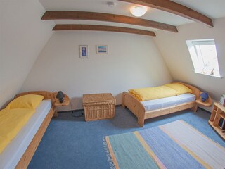 And bedroom 3 on the attic floor