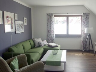 Living room: seating area