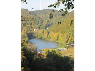 Waldsee Rieden im Frühherbst