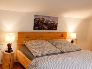 Im Zirbenbett besonders erholsam schlafen …
