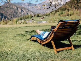 Bergblick, Ruhe und Natur …