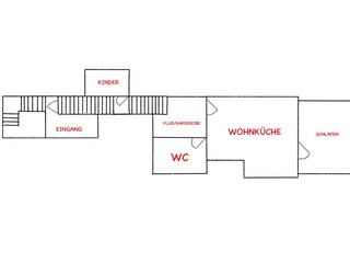 Appartamento per vacanze Tremosine sul Garda Pianta del piano 23