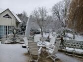 Garten im Winter