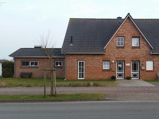 Außenansicht der Ferienwohnung 2 Friesenhus Knechtsand