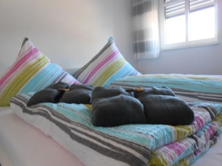 Ein gemütliches Schlafzimmer