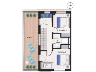 Vakantiehuis Heiligenhafen Grondplan 30