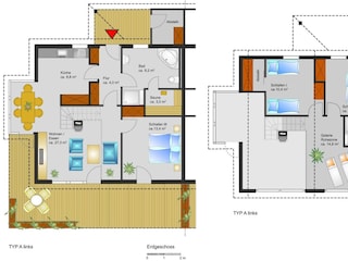 Maison de vacances Nordhorn Plan d'étage 40