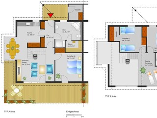 Vakantiehuis Nordhorn Grondplan 40