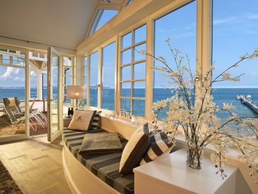 Ferienwohnung Penthouse im Strandschloss - Sea for Miles