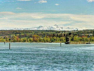 Bodensee mit Blick auf den Säntis