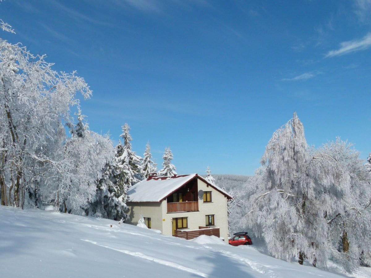 Rodelberg direkt am Haus