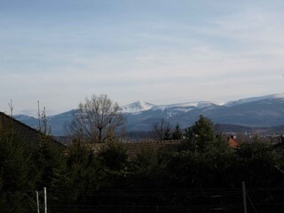 Haus mit Blick auf's Riesengebirge