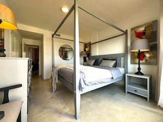 view in to master suite