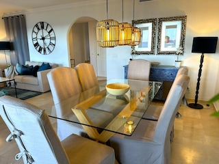 dining area in living room