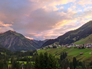 Mittelberg- Blick von der Terrasse