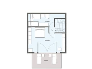 Ferienwohnung Juist Grundriss 43