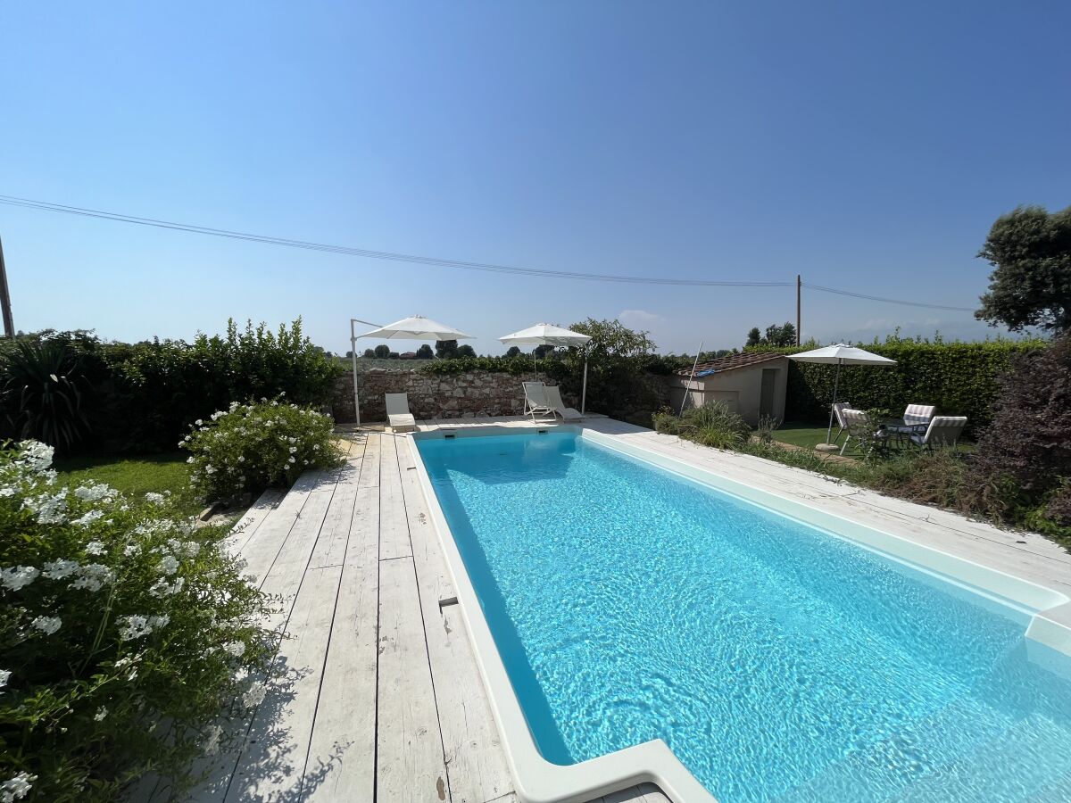 Ein schöner Pool, aber auch der Strand ist nah