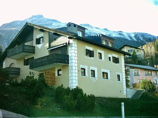 Holiday apartment Samedan Outdoor Recording 2