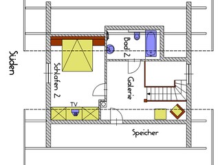 Appartamento per vacanze Grainau Pianta del piano 31