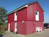 Das Rote Atelierhaus auf Nordstrand