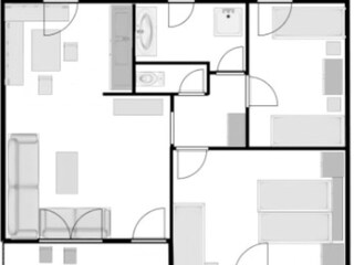 Bungalow St. Kanzian Grondplan 29