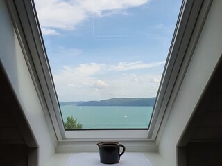Blick auf See im Einzelzimmer