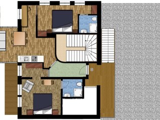 Appartamento per vacanze St. Martin in Thurn Pianta del piano 27