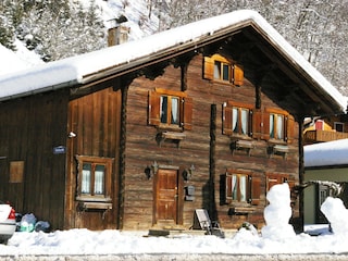 Haus im Winter