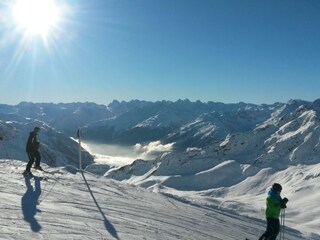 Skifahren am Hochjoch