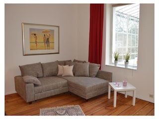Schlafcouch im Wohnbereich