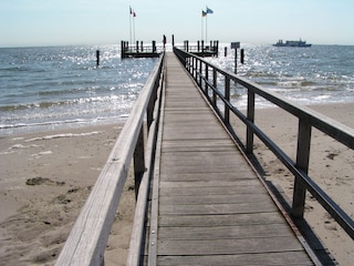 Seglerbrücke am Wyker Strand