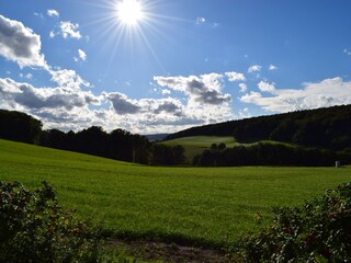 Hinter dem Ferienpark