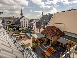 Ausblick in den Hinterhof