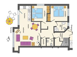 Ferienwohnung Zingst Ausstattung 6