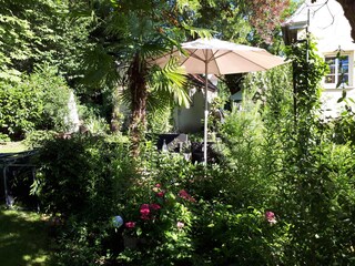 Garten mit eigenem Bereich