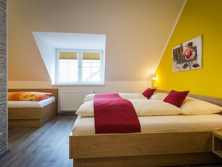 Familienschlafzimmer Terrassenwohnungen