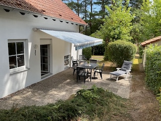 Terrasse mit Markise