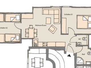 Ferienwohnung Westerland Grundriss 20