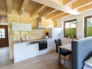 Küche- und Essbereich