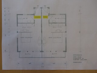 Grundriss Wohnung Tierberg bzw. Ochsenberg
