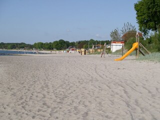 Strandabschnitt Gartenweg mit DLRG Station