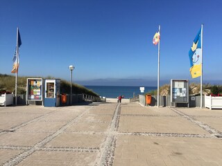 Zugang zum Strand