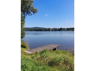 Toller Ausblick auf den Weissenstädter See.....
