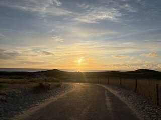 Weg durch die Dünen