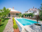 Villa with the garden and pool