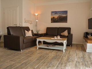 Ferienwohnung Norden Wohnzimmer 12