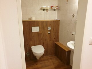 separate cloakroom