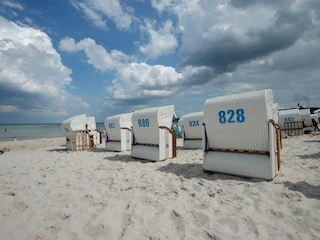 Der Strand in Binz.