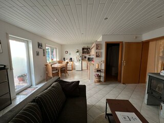 Hauptraum aus der Sicht des Wohnzimmers