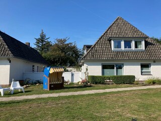 Ferienhaus Nebel Außenaufnahme 1